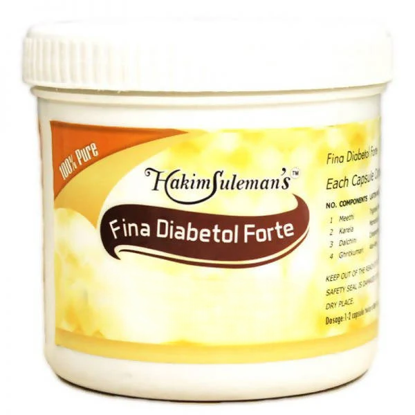 Hakim Suleman's Fina Diabetol Forte Capsules - Distacart