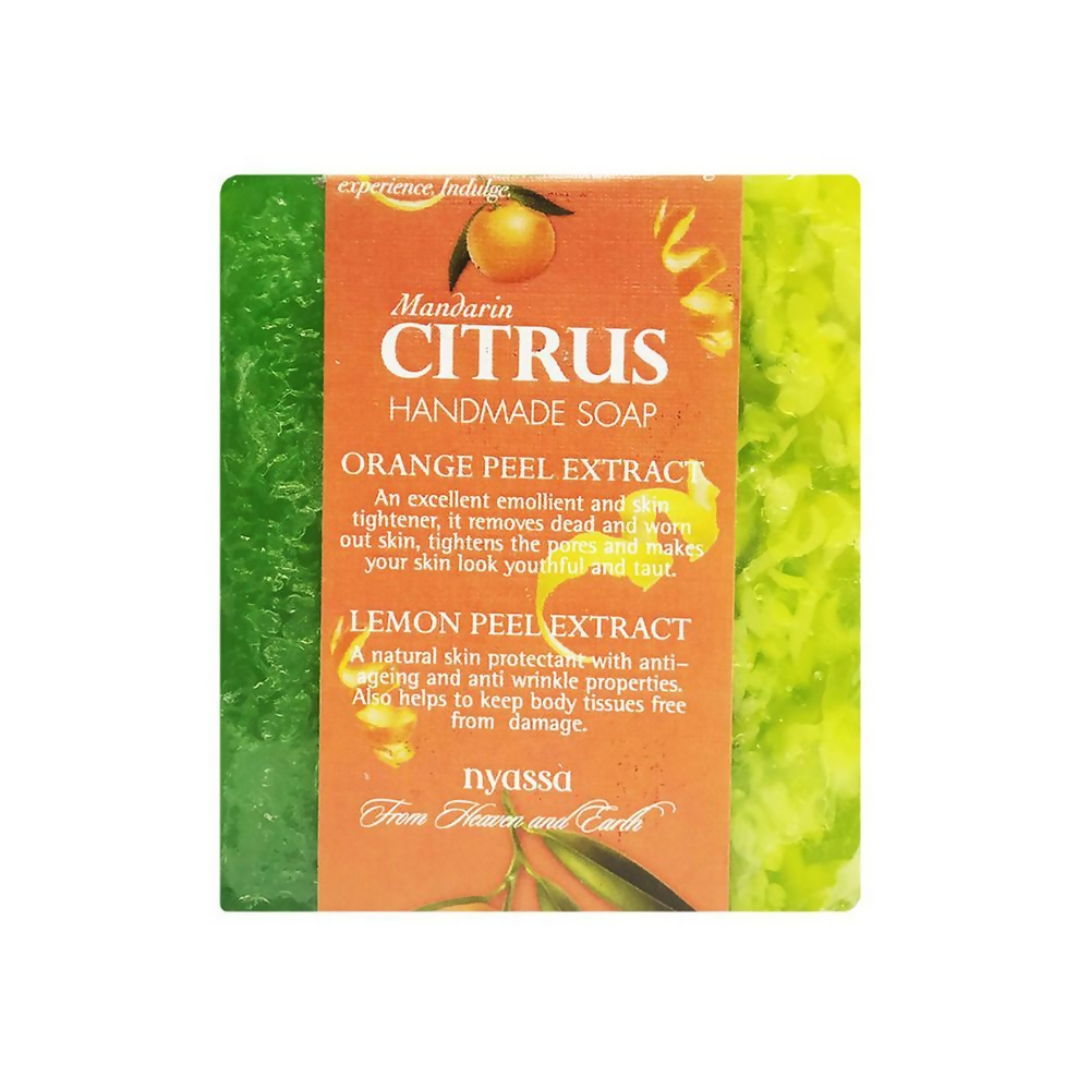 Nyassa Mandarin Citrus Soap Orange & Lemon Extracts - Distacart