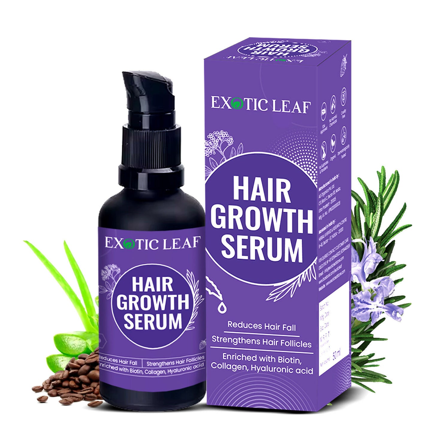 Exotic Leaf Hair Serum - Distacart