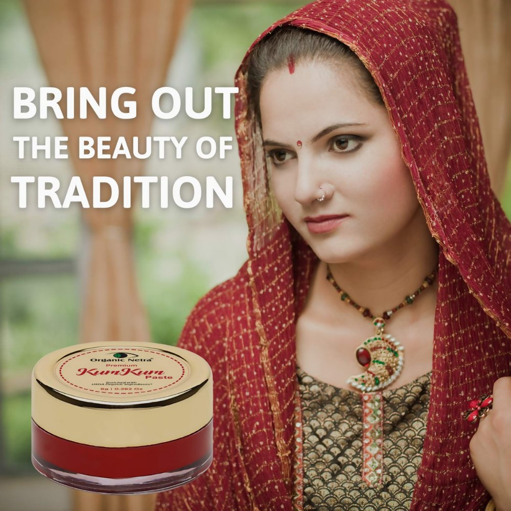 Organic Netra Sindoor/Kumkum Paste - Dista