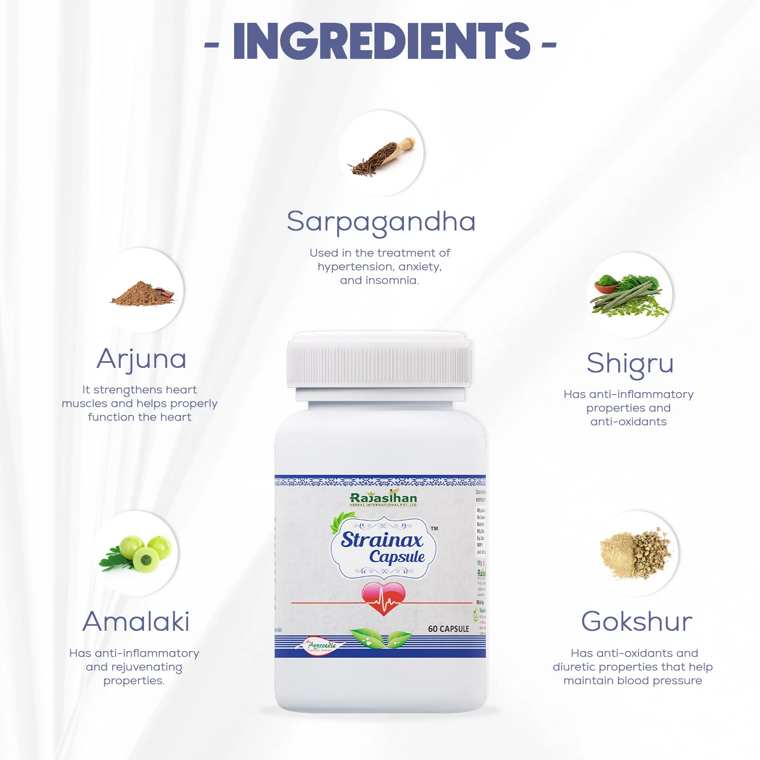 Rajasthan Herbals Strainax Capsules