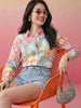 Janasya Multi Shirt Crepe Top - Dista