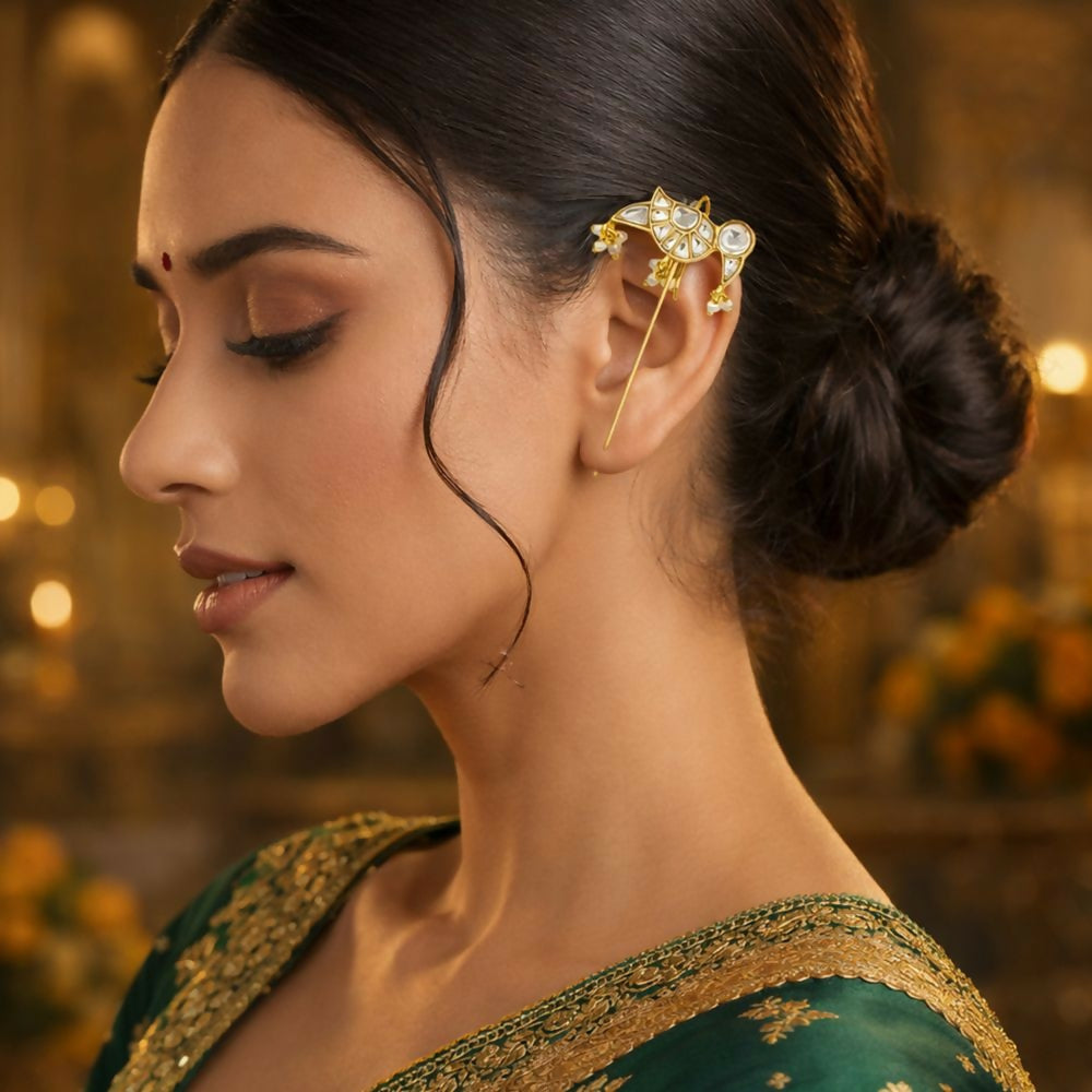 Ruby Raang Ear-Hugging Cuff - Distacart