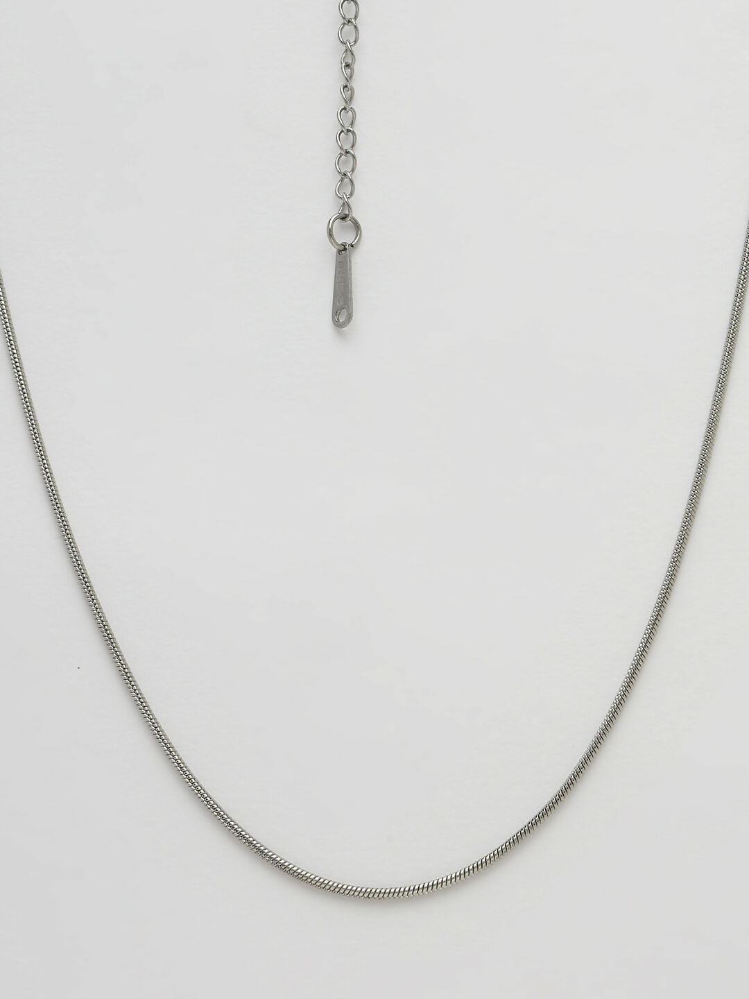 NVR Women's Set of 2 Silver & Gold Rhodium-Plated Minimal Chain - Distacart
