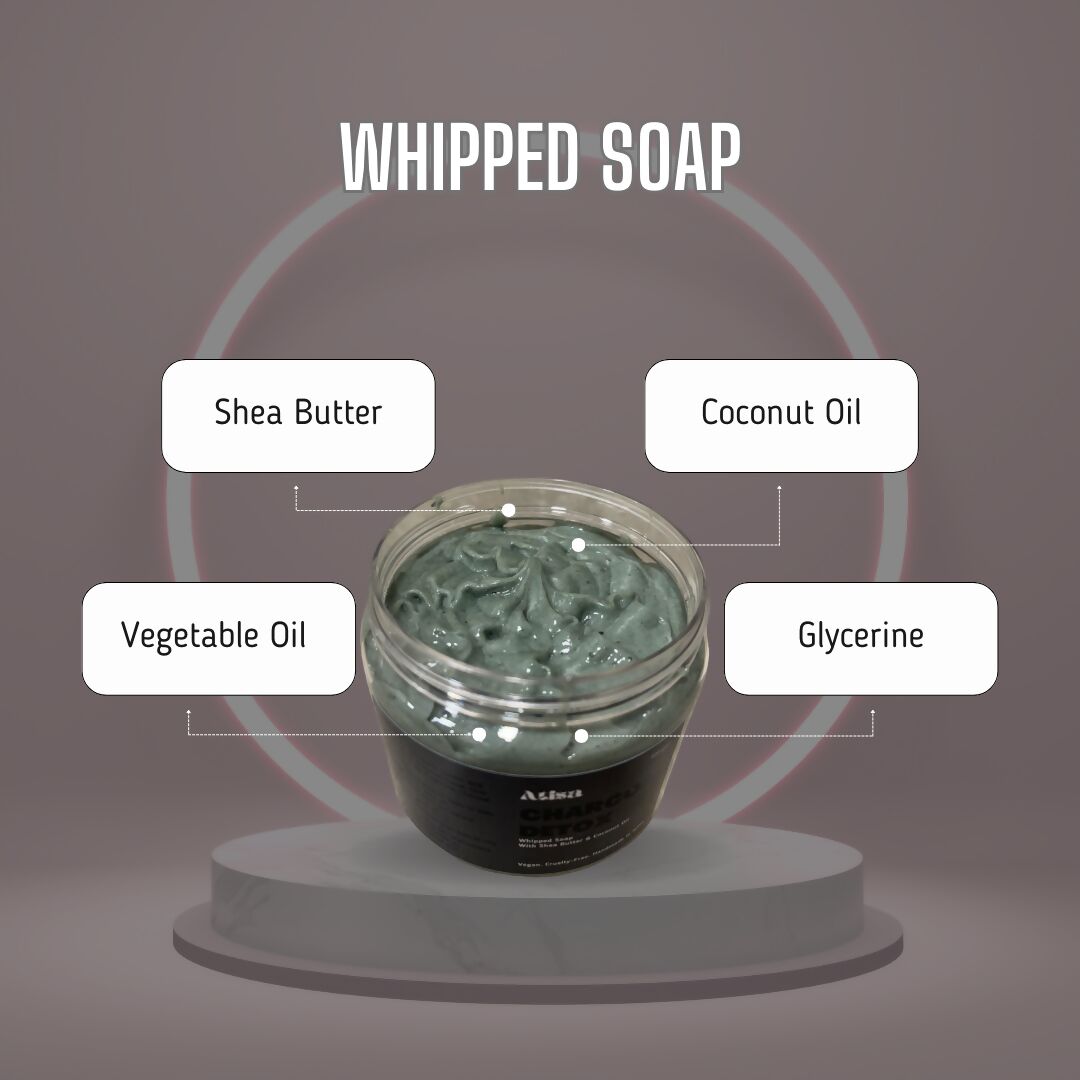 Atisa Charcoal Detox Whipped Soap - Distacart