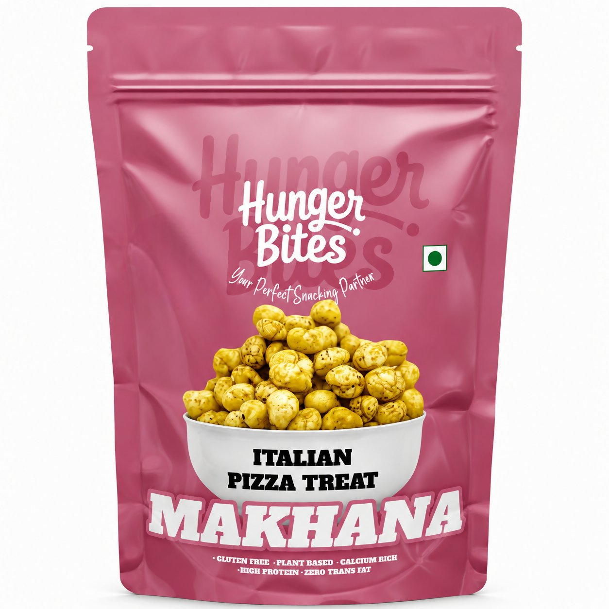 Hunger Bites Italian Pizza Treat Makhana - Dista
