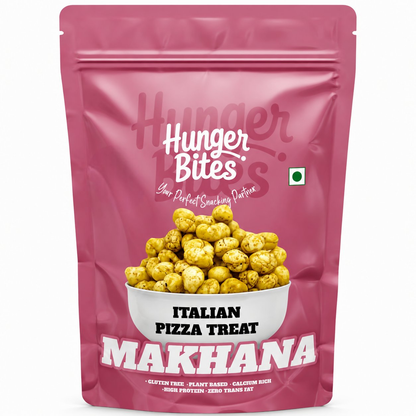 Hunger Bites Italian Pizza Treat Makhana - Dista