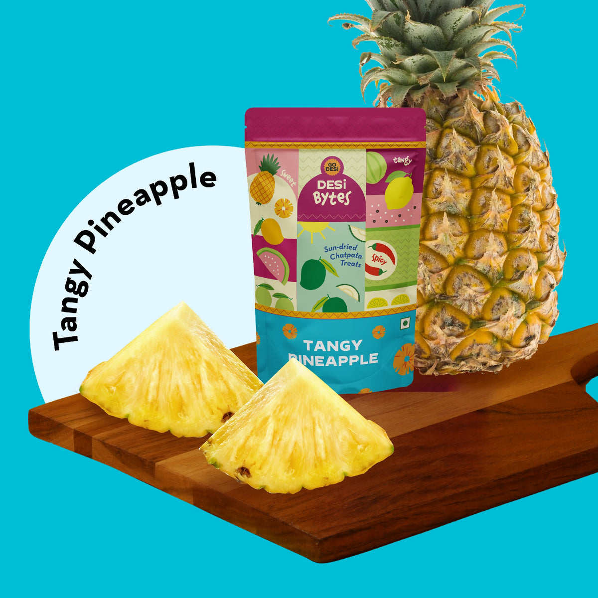 tangy pineapple slices