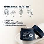 Thumbnail for Dermistry 10% Collagen Skin Tightening Anti Aging Day Night Hydrates Moisture Face Cream - Distacart
