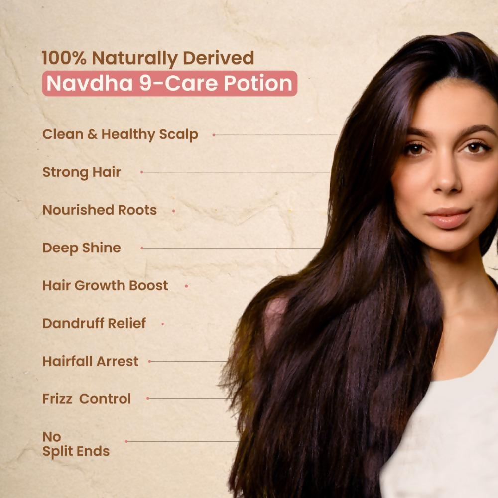 Nat Habit Five Oil Hibiscus Navdha Shampoo - Distacart