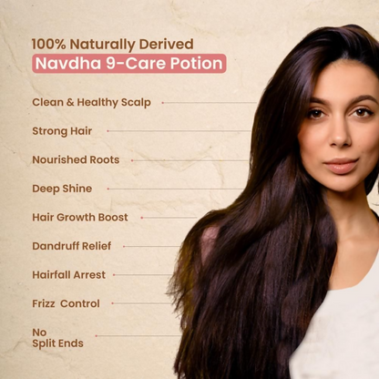 Nat Habit Five Oil Hibiscus Navdha Shampoo - Distacart