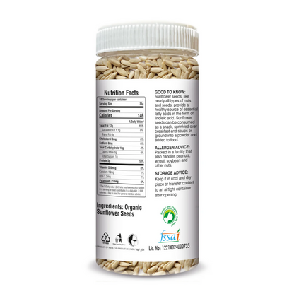 Nature Land Organics Edible Sunflower Seeds - Distacart