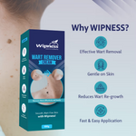 Thumbnail for Wipness Natural Wart Remover Cream For Men & Women - Distacart