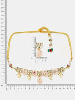 Thumbnail for Ruby Raang Gulnaar Necklace And Earrings Set - Distacart