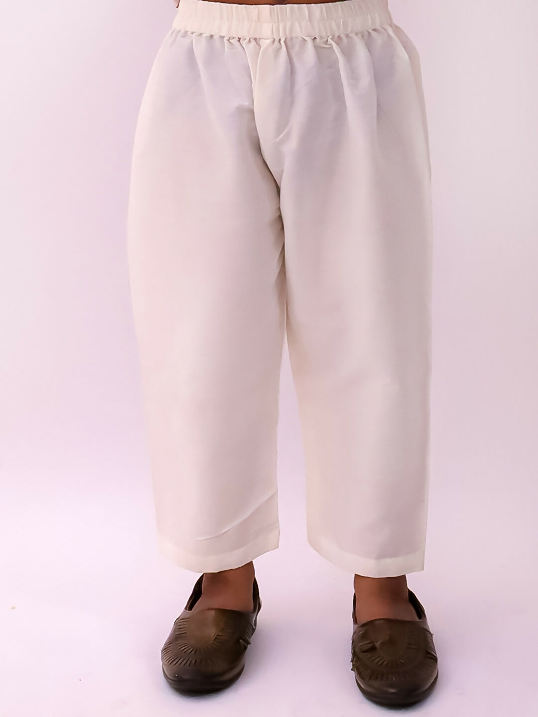 Lil Drama Mishti White Kurta Pyjama and Jacket For Boys