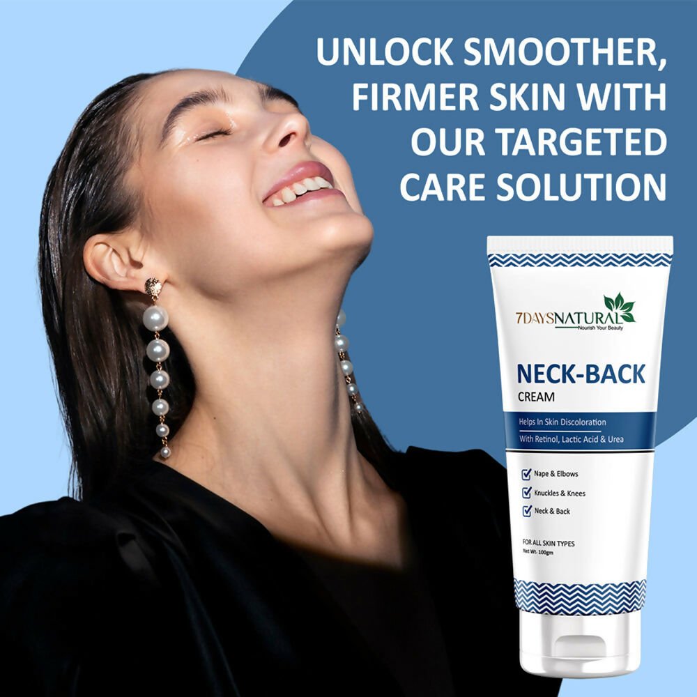7 Days Neck Back Cream - Distacart