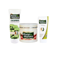 Thumbnail for Roop Mantra Cream, Cold Cream & Cucumber Face Wash Combo - Distacart