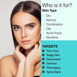 Thumbnail for Dravida Organics Multi Peptide Anti Aging Night Serum - Dista
