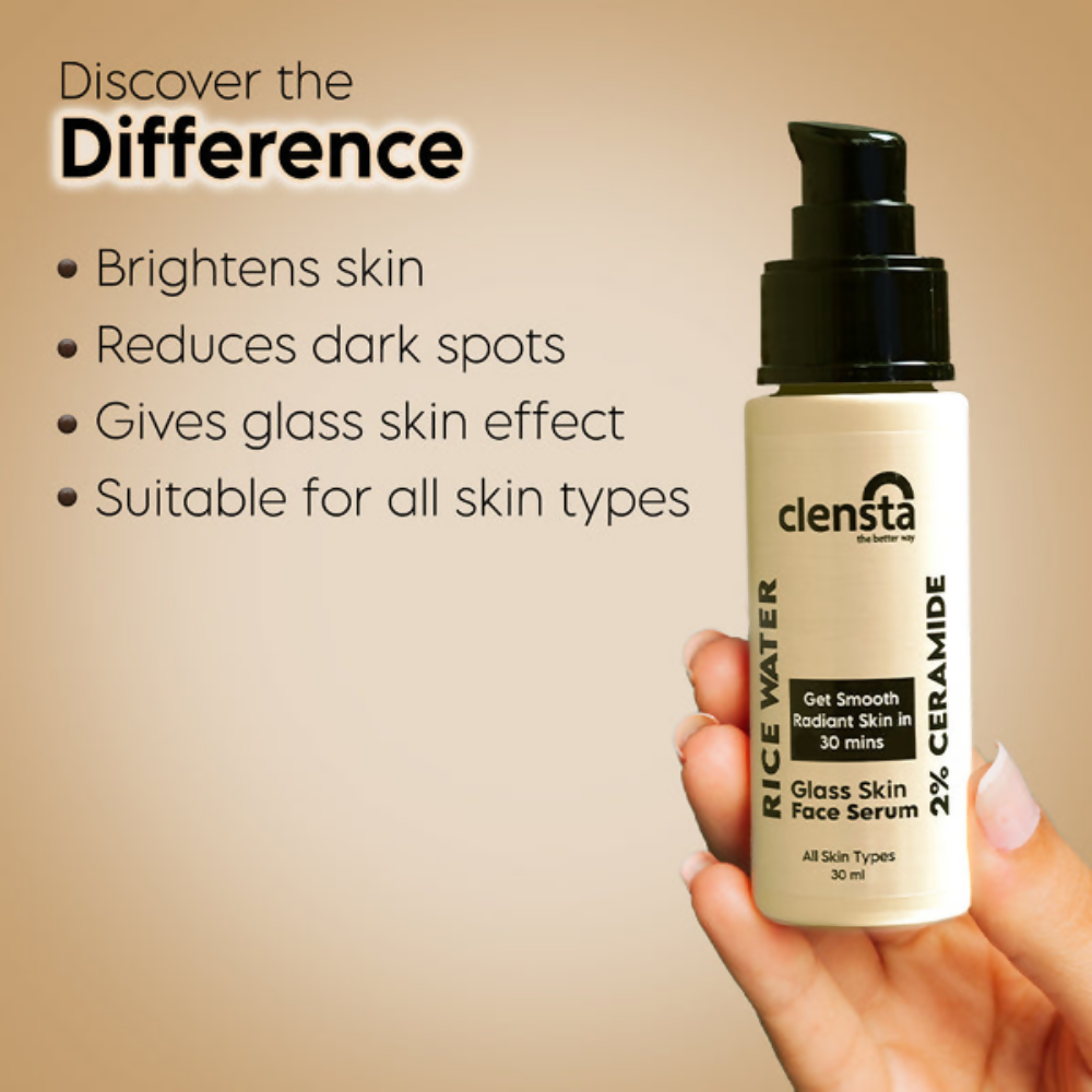 Clensta Rice Water Face Serum - Distacart