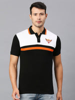 Thumbnail for Fancode Sunrisers Hyderabad Logo Print Cotton IPL T-shirt - Distacart