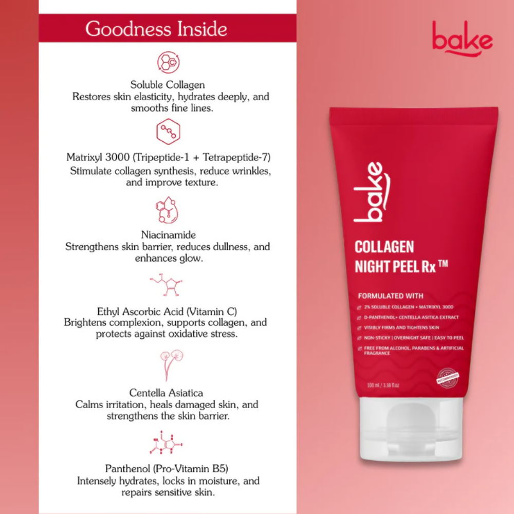 Bake Collagen Peel Off Mask - Distacart
