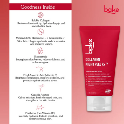 Bake Collagen Peel Off Mask - Distacart