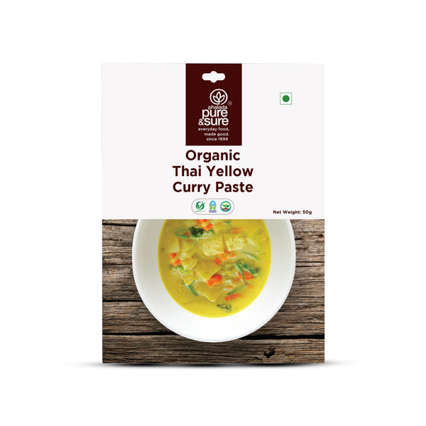 Pure & Sure Organic Yellow Curry Paste