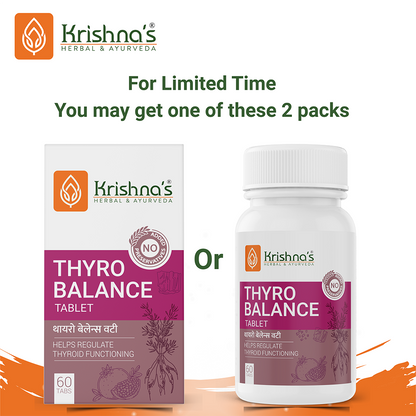 Krishna'S Herbal & Ayurveda Thyro Balance Tablets - Distacart