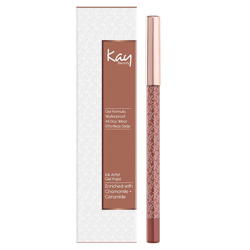 Kay Beauty Gel Eye Pencil - Rose Gold - Distacart