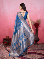 Thumbnail for Vedant Vastram Banarasi Silk Fashion Saree - Morpinch - Distacart