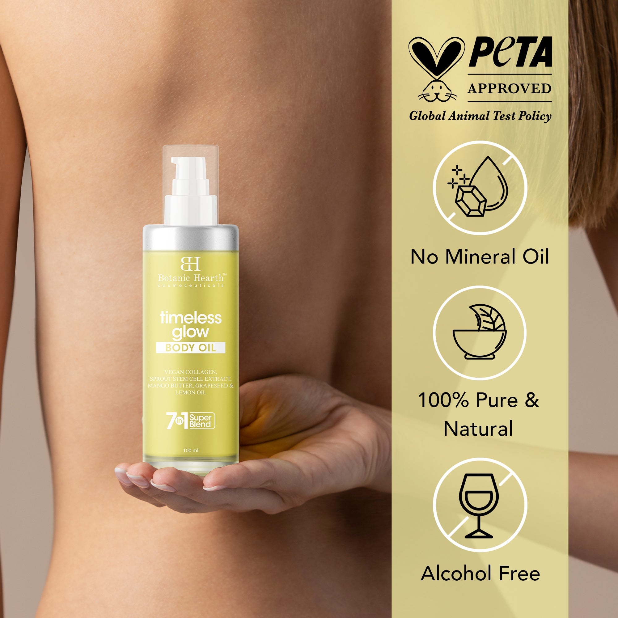 Botanic Hearth Timeless Glow Body Oil - Distacart