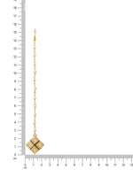 Thumbnail for Ruby Raang Gold Square Kundan Maang Tikka