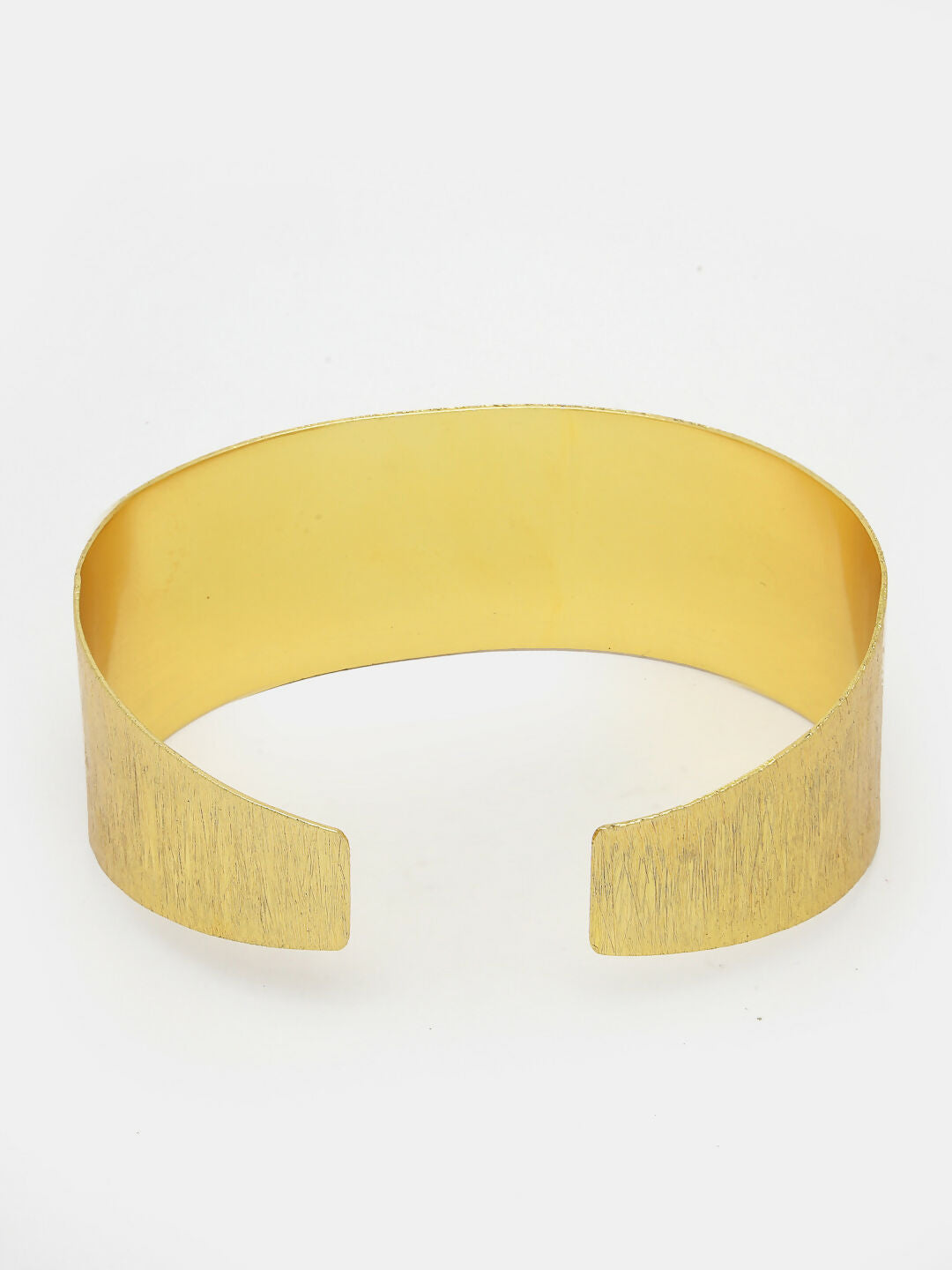 NVR Women Gold-Plated Western Cuff Bracelet - Distacart