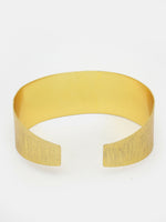Thumbnail for NVR Women Gold-Plated Western Cuff Bracelet - Distacart