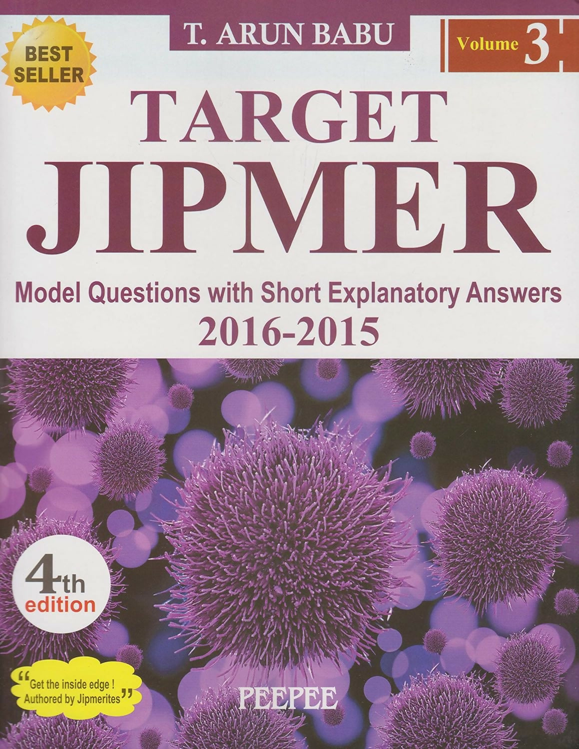 Target Jipmer Model Question With Short Explanatory Answers 2016-2015 Vol3 Pgmee-T Arun Babu - Dista