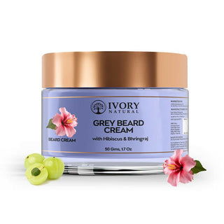 Ivory Natural Greys Beard Cream Restores Your Beard's Natural Color - Distacart