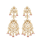 Thumbnail for Nuyug 22K Gold Plated Serenoor Pearl Chandbali Earrings