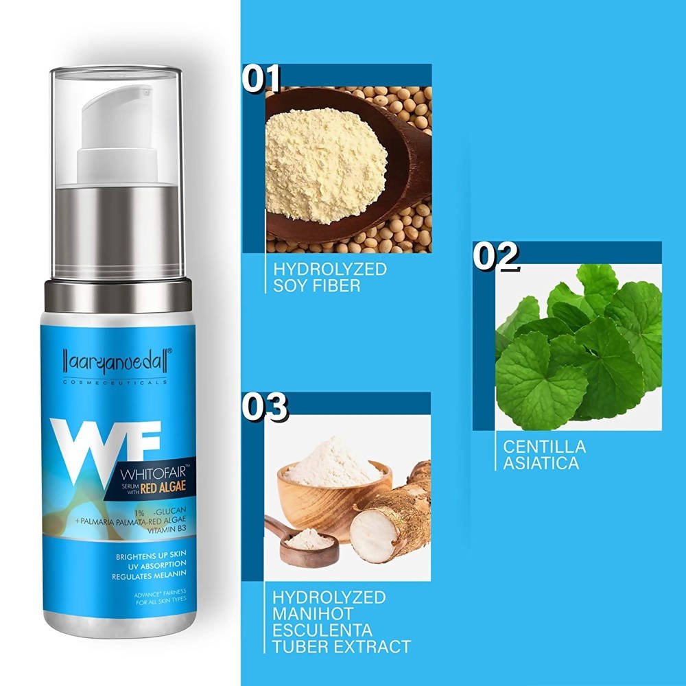 Aaryanveda Whitofair Serum With Red Algae