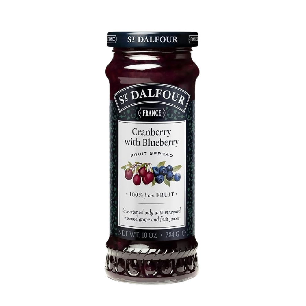 ST. DALFOUR Cranberry With Blueberry Fruit Spread - Dista