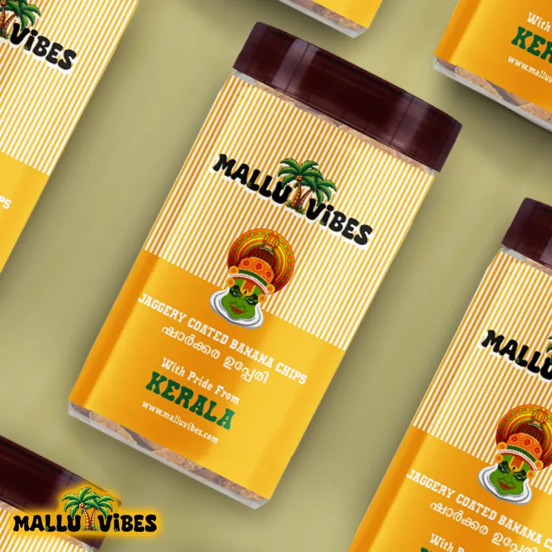 Mallu Vibes Jaggery Coated Banana Chips