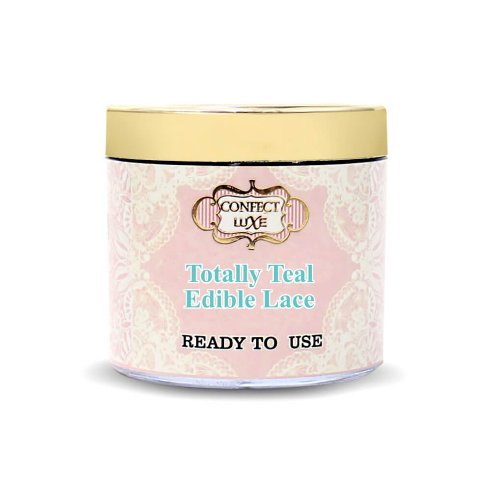 totally teal edible lace 100g