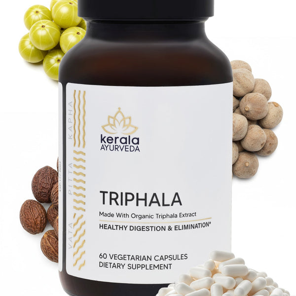 Kerala Ayurveda Triphala Veg Capsules - Distacart
