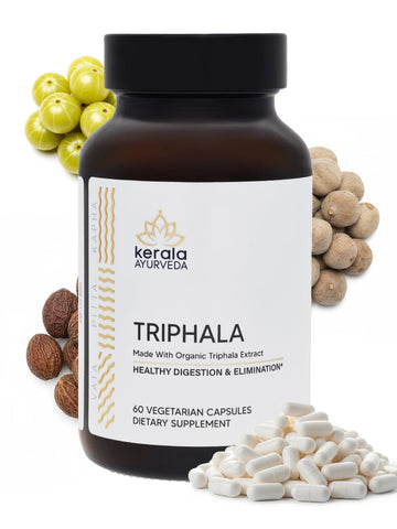 Kerala Ayurveda Triphala Veg Capsules - Distacart