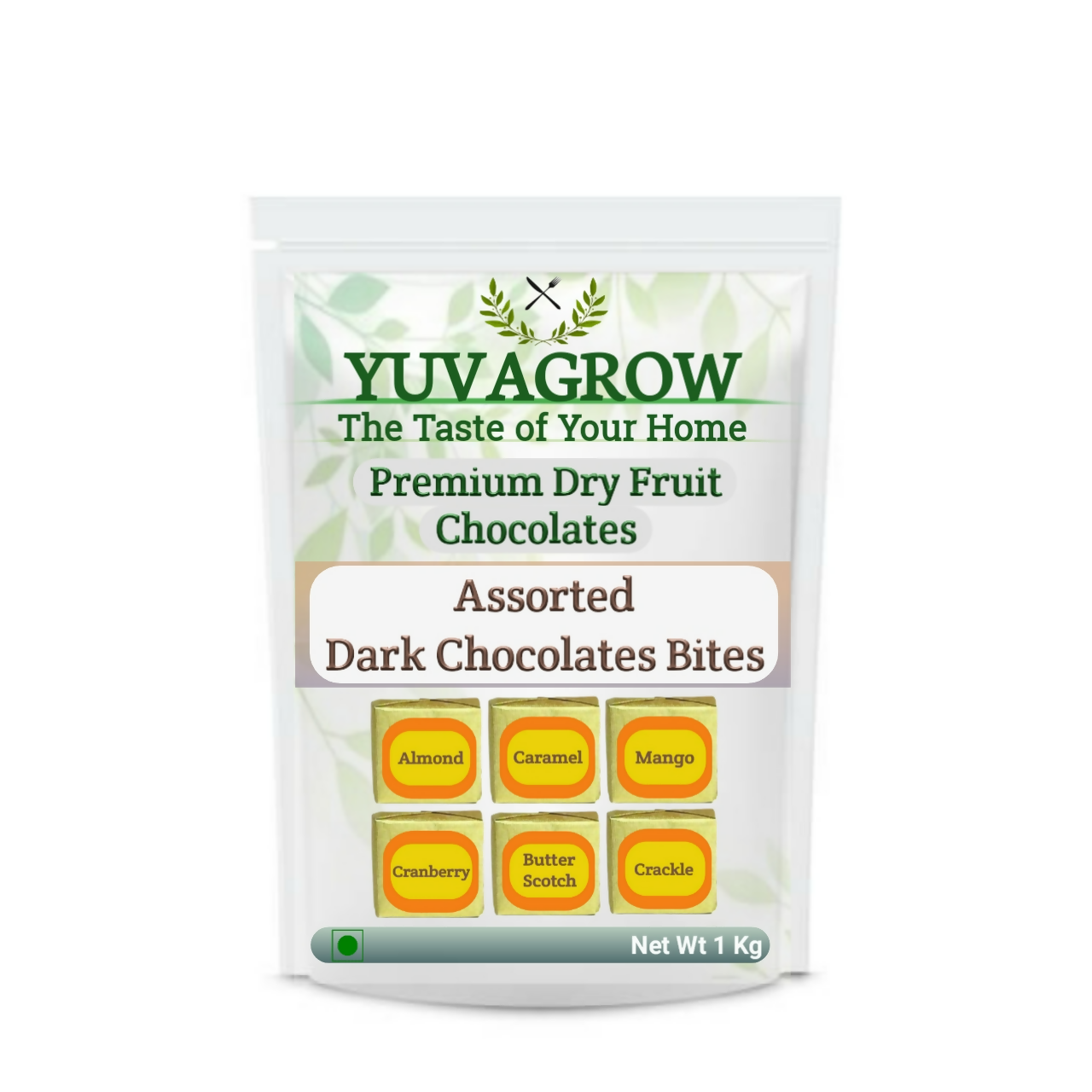 Yuvagrow Assorted Dark Chocolate Bites - Distacart