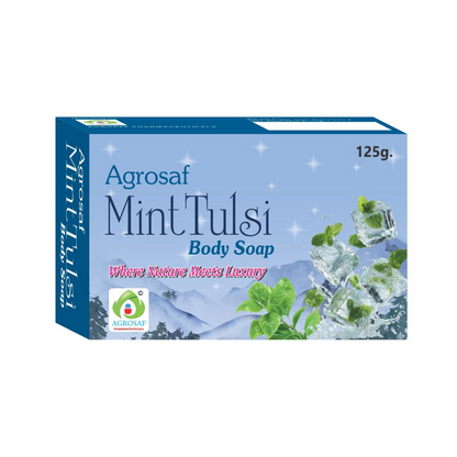Agrosaf Mint Tulsi Body Soap - Dista