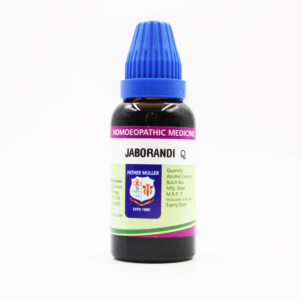 Father Muller Jaborandi Mother Tincture Q - Distacart