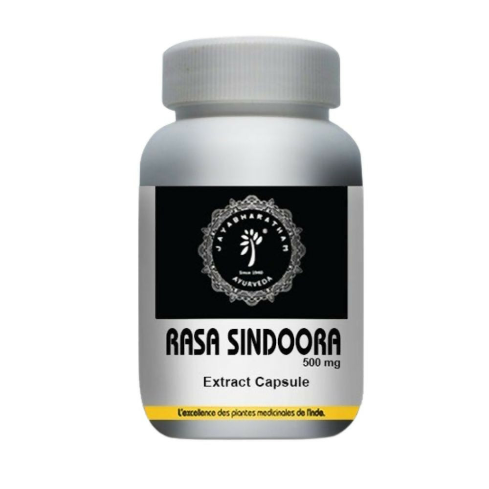Jayabharatham Ayurveda Rasa Sindoora Capsules - Distacart