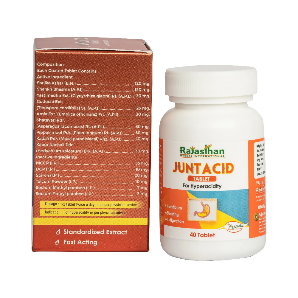Rajasthan Herbals Junt Acid Tablets