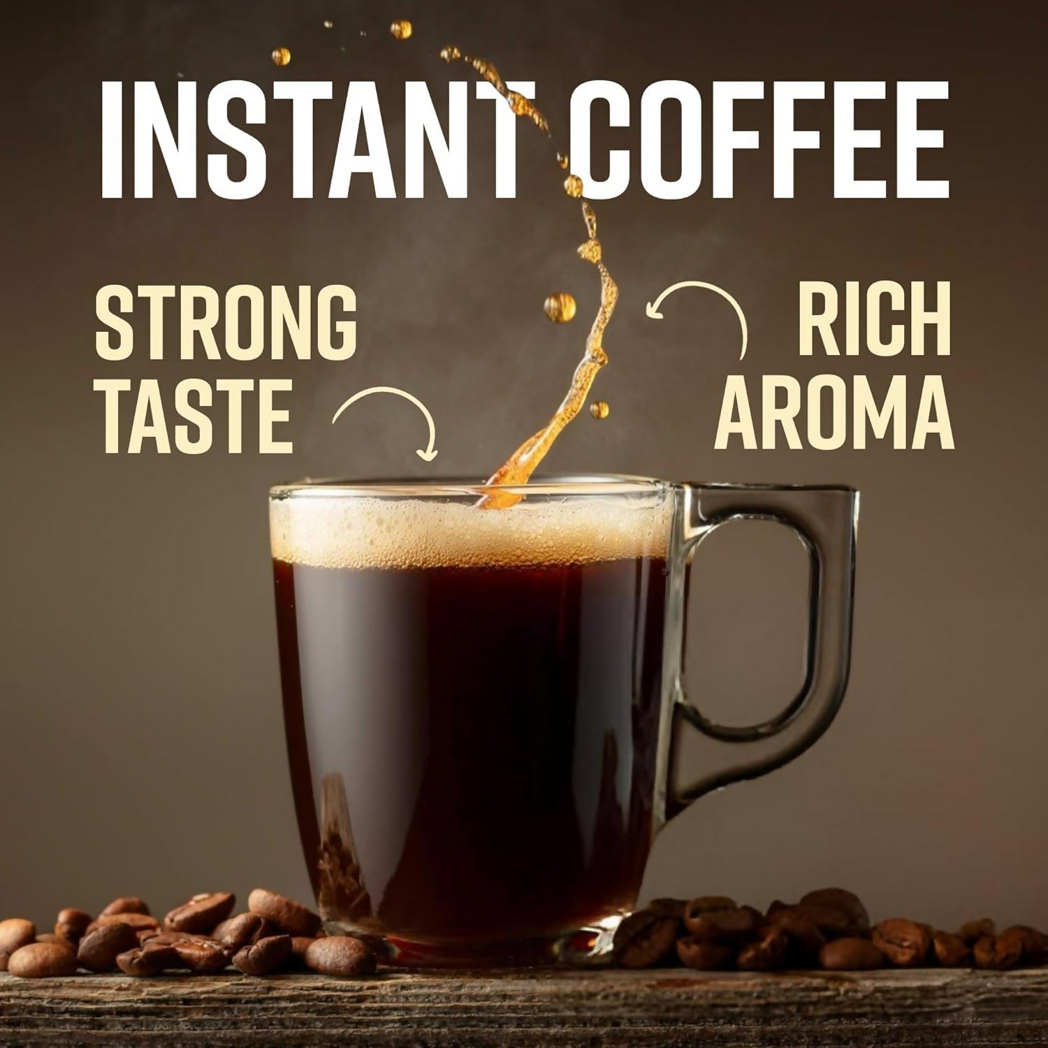 Vanalaya Premium Classic Instant Coffee Black Coffee Powder