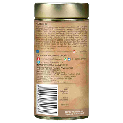 Organic Wellness Ow'Real Tulsi Ginger Tin Pack - Distacart